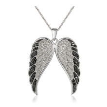 Joyería caliente del collar de los colgantes del ala de la plata esterlina de la venta 925